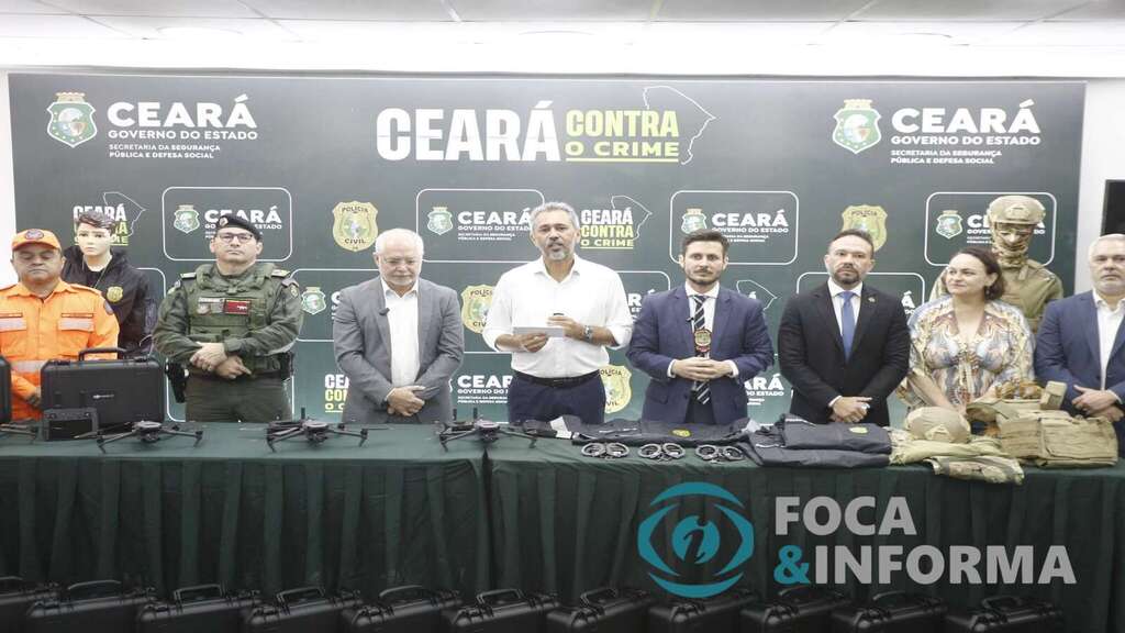 Ceará Contra o Crime: Governo entrega mais de 7,3 mil equipamentos para reforçar o trabalho da Polícia Civil